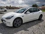 2022 Tesla Model 3  White vin: 5YJ3E1EA2NF243047