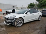 2022 Tesla Model 3  White vin: 5YJ3E1EA2NF326753