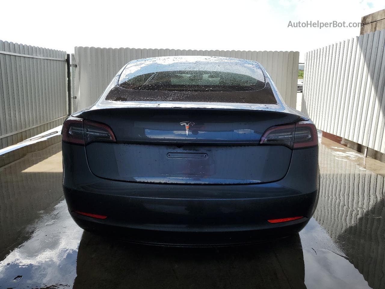 2022 Tesla Model 3  Charcoal vin: 5YJ3E1EA2NF370655