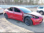 2018 Tesla Model 3 Long Range/mid Range Red vin: 5YJ3E1EA3JF025953