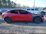 2018 Tesla Model 3 Long Range/mid Range Red vin: 5YJ3E1EA3JF025953