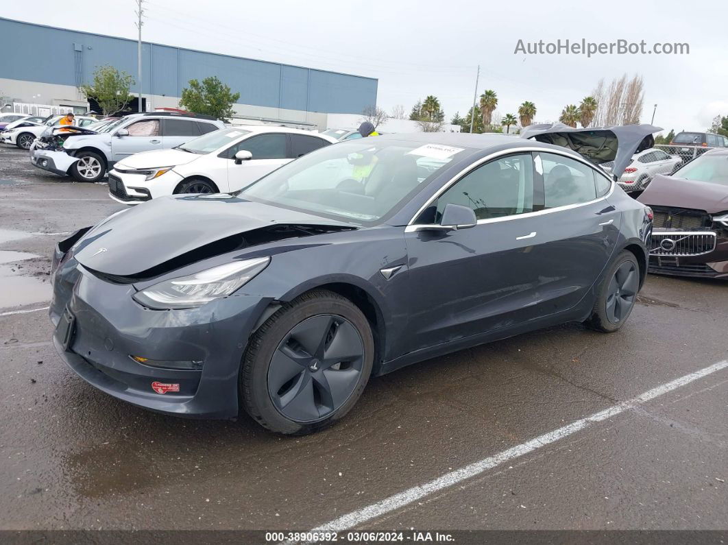 2018 Tesla Model 3 Long Range/mid Range Серый vin: 5YJ3E1EA3JF028125