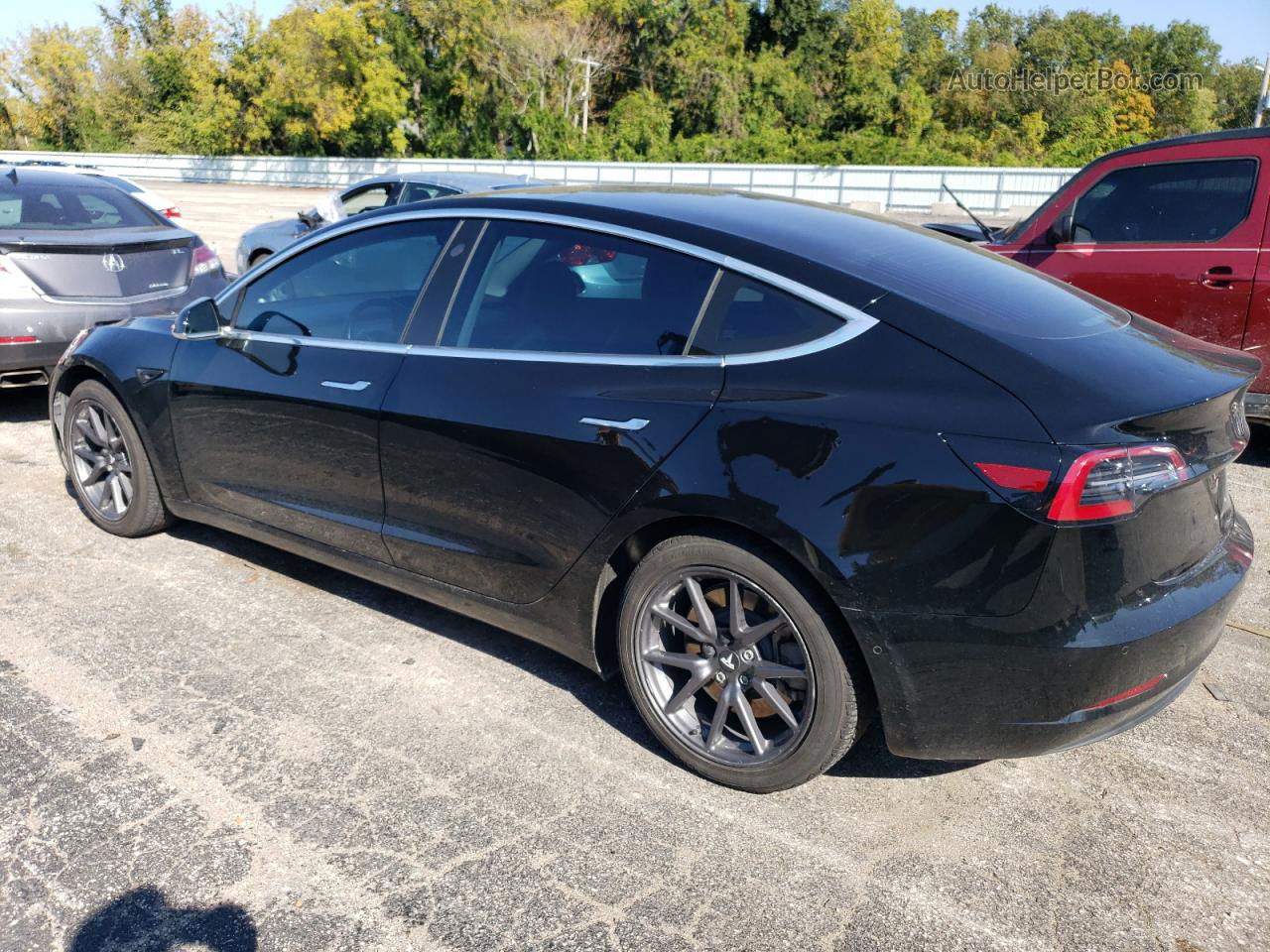 2018 Tesla Model 3  Black vin: 5YJ3E1EA3JF030389
