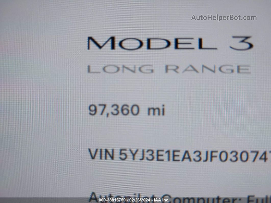 2018 Tesla Model 3   Red vin: 5YJ3E1EA3JF030747