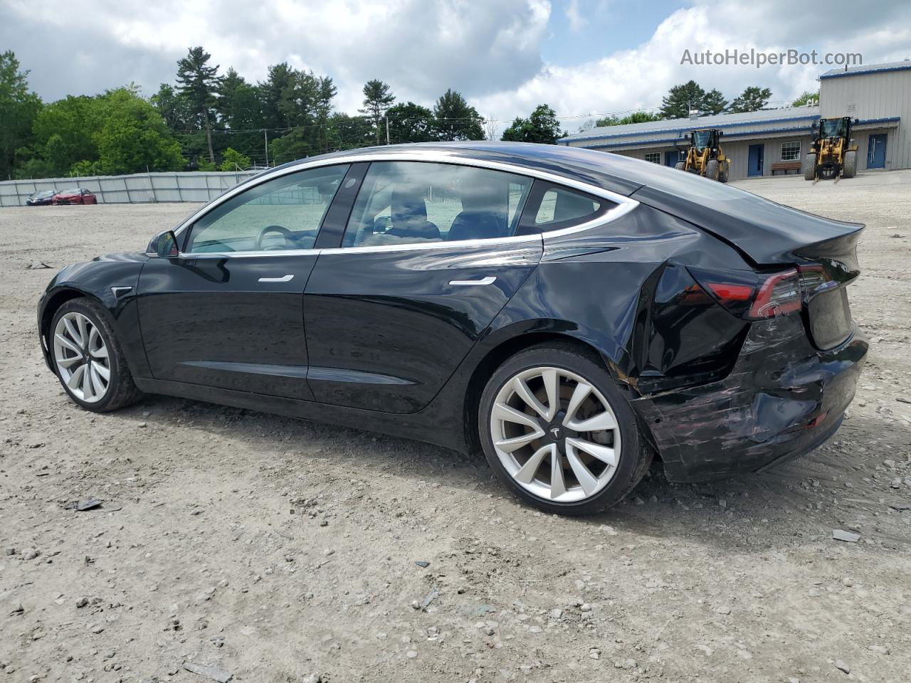 2018 Tesla Model 3  Gray vin: 5YJ3E1EA3JF040470