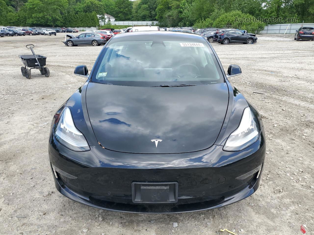 2018 Tesla Model 3  Gray vin: 5YJ3E1EA3JF040470