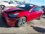 2018 Tesla Model 3 Range Battery Red vin: 5YJ3E1EA3JF047256