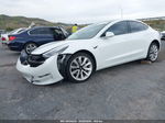 2018 Tesla Model 3 Long Range/mid Range White vin: 5YJ3E1EA3JF047516