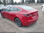 2018 Tesla Model 3 Long Range/mid Range Red vin: 5YJ3E1EA3JF051307