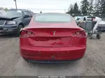 2018 Tesla Model 3 Long Range/mid Range Red vin: 5YJ3E1EA3JF051307