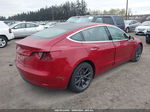 2018 Tesla Model 3 Long Range/mid Range Red vin: 5YJ3E1EA3JF051307