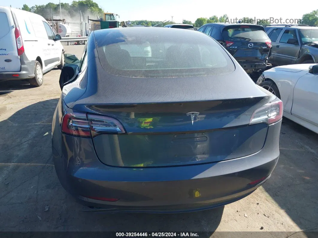 2018 Tesla Model 3 Long Range/mid Range Gray vin: 5YJ3E1EA3JF052764