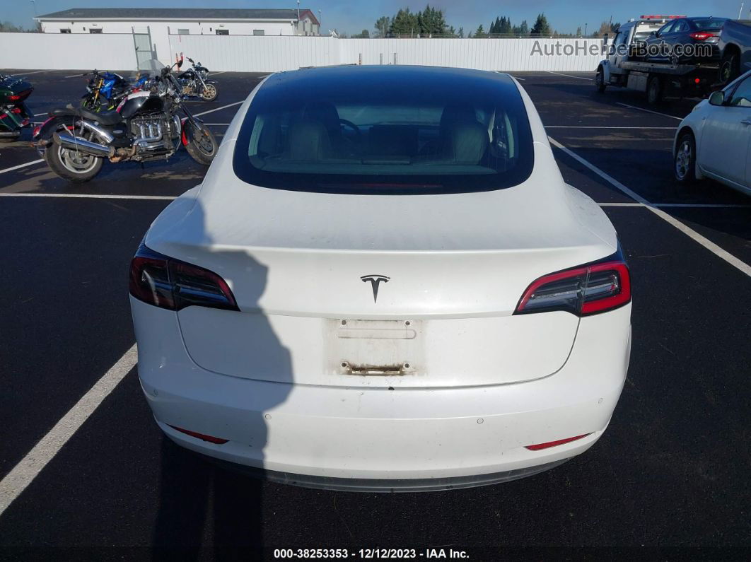 2018 Tesla Model 3 Long Range/mid Range Белый vin: 5YJ3E1EA3JF118519