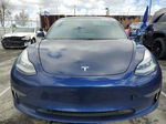 2018 Tesla Model 3  Blue vin: 5YJ3E1EA3JF124756