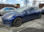 2018 Tesla Model 3  Синий vin: 5YJ3E1EA3JF124756