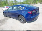 2018 Tesla Model 3 Long Range/mid Range Blue vin: 5YJ3E1EA3JF154274