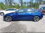 2018 Tesla Model 3 Long Range/mid Range Синий vin: 5YJ3E1EA3JF154274