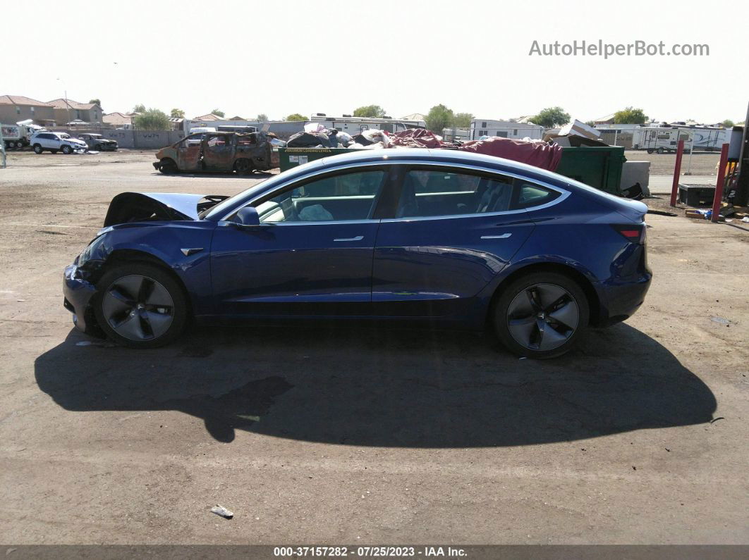 2018 Tesla Model 3 Range Battery Blue vin: 5YJ3E1EA3JF160186