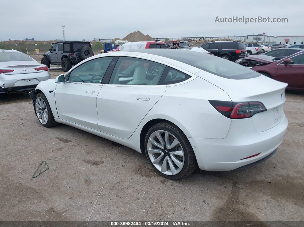 2018 Tesla Model 3 Long Range/mid Range Белый vin: 5YJ3E1EA3JF169616