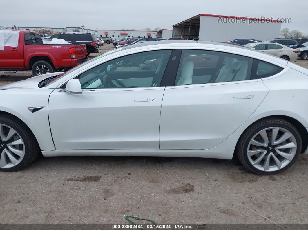 2018 Tesla Model 3 Long Range/mid Range Белый vin: 5YJ3E1EA3JF169616