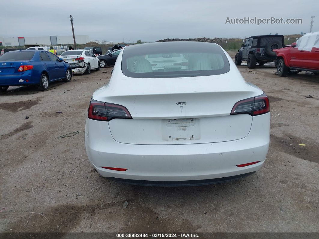 2018 Tesla Model 3 Long Range/mid Range Белый vin: 5YJ3E1EA3JF169616