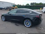 2018 Tesla Model 3 Long Range/mid Range Black vin: 5YJ3E1EA3JF176291