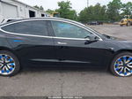 2018 Tesla Model 3 Long Range/mid Range Black vin: 5YJ3E1EA3JF176291