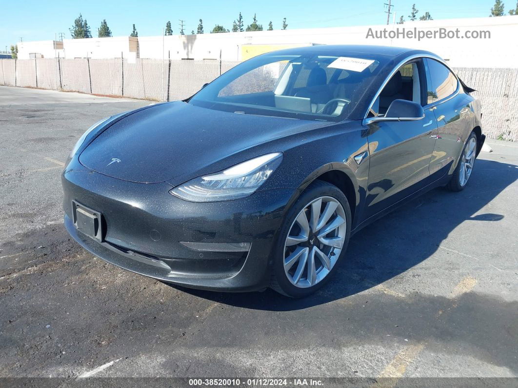 2018 Tesla Model 3 Long Range/mid Range Черный vin: 5YJ3E1EA3JF179451