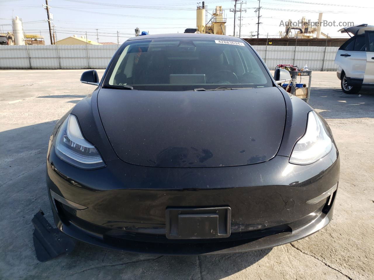 2019 Tesla Model 3  Black vin: 5YJ3E1EA3KF298201