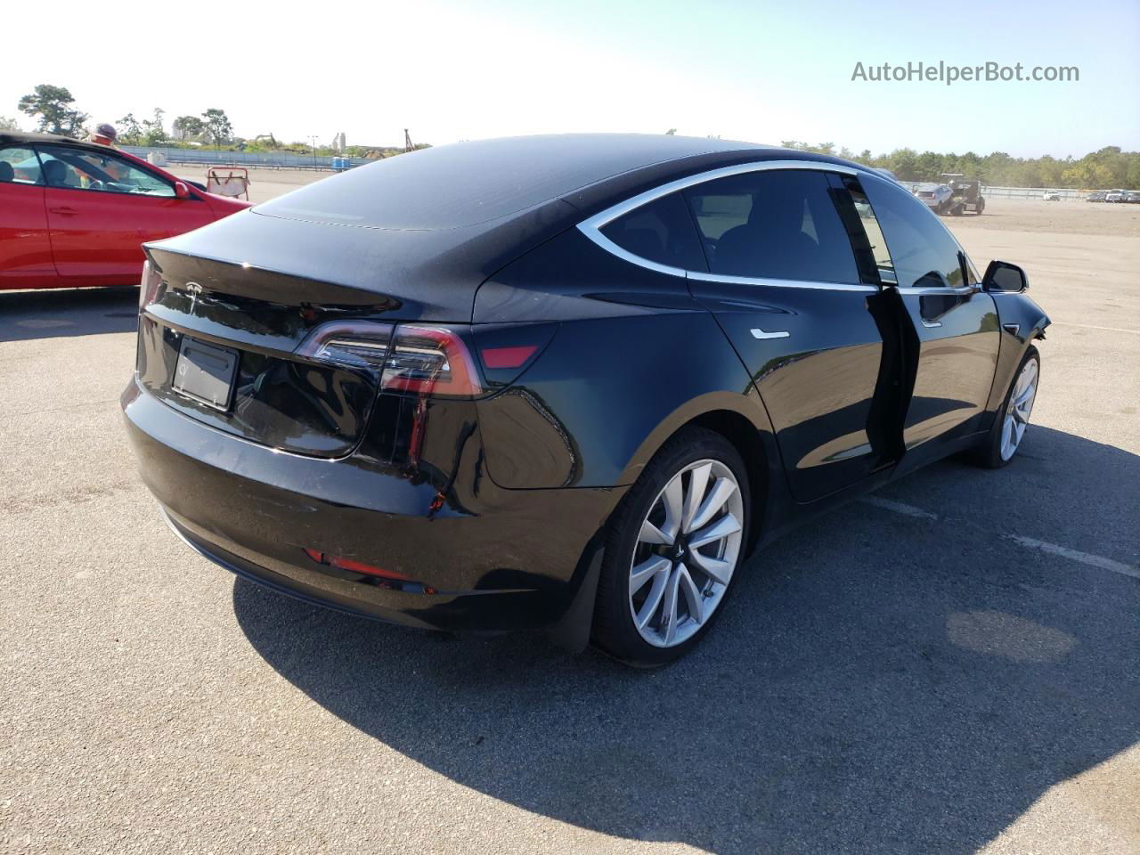 2019 Tesla Model 3  Black vin: 5YJ3E1EA3KF300383