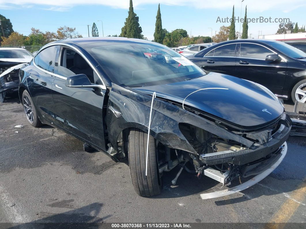 2019 Tesla Model 3 Standard Range/standard Range Plus/long Range/mid Range Black vin: 5YJ3E1EA3KF305681