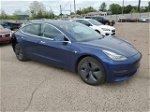 2019 Tesla Model 3  Синий vin: 5YJ3E1EA3KF309309