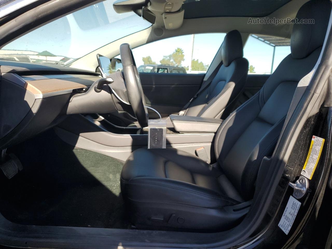 2019 Tesla Model 3  Black vin: 5YJ3E1EA3KF310198