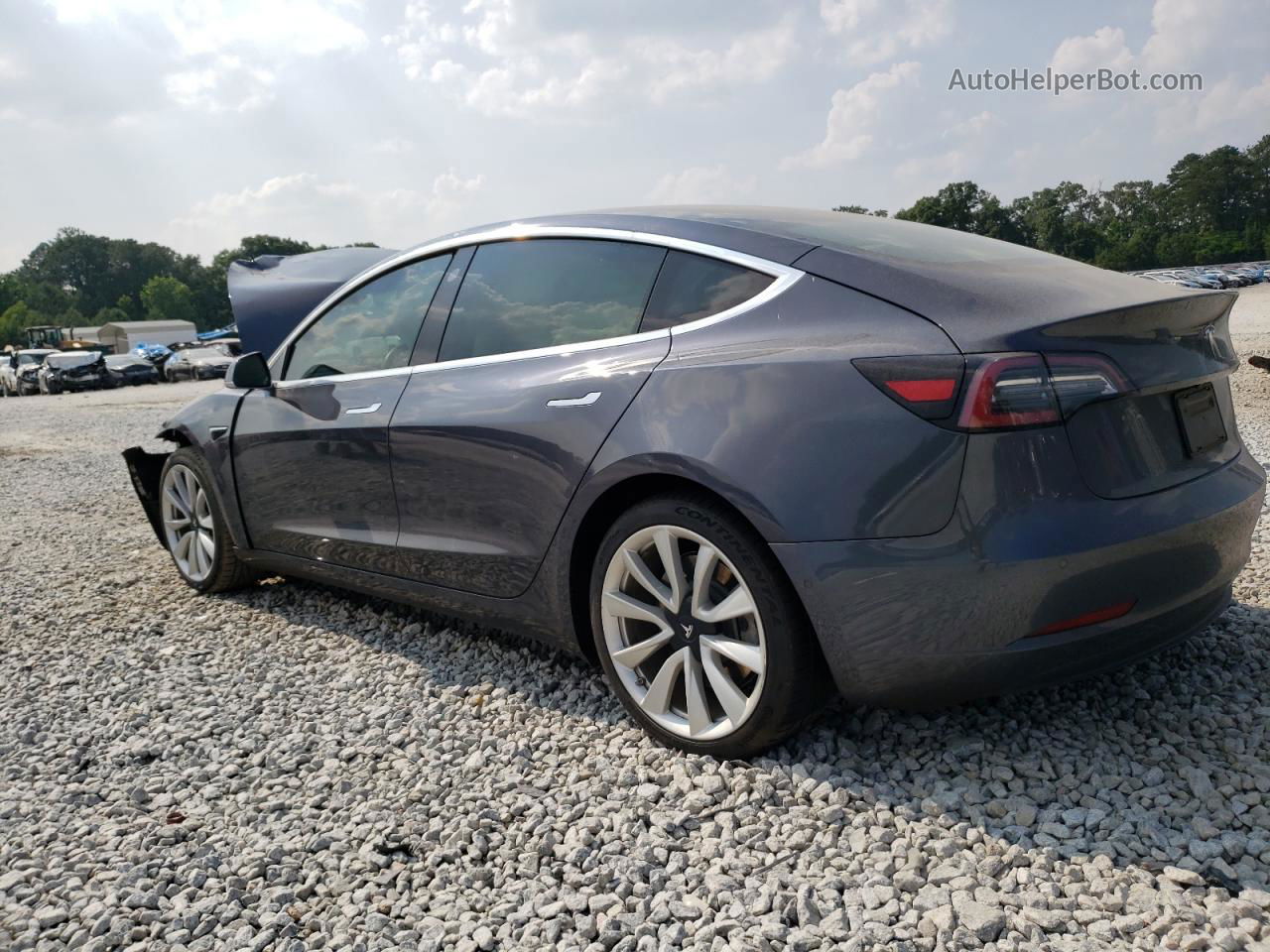 2019 Tesla Model 3  Purple vin: 5YJ3E1EA3KF311240