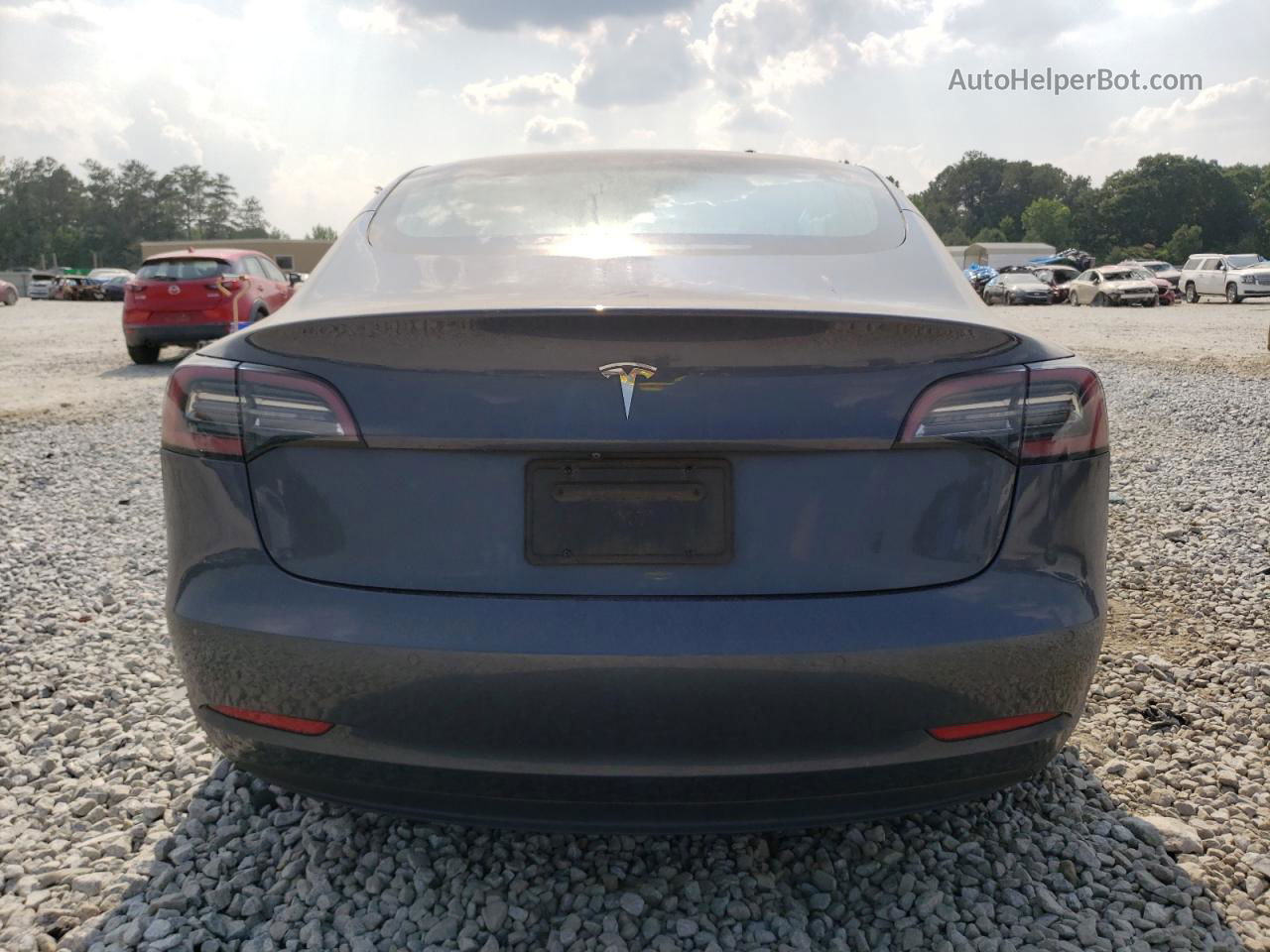 2019 Tesla Model 3  Purple vin: 5YJ3E1EA3KF311240