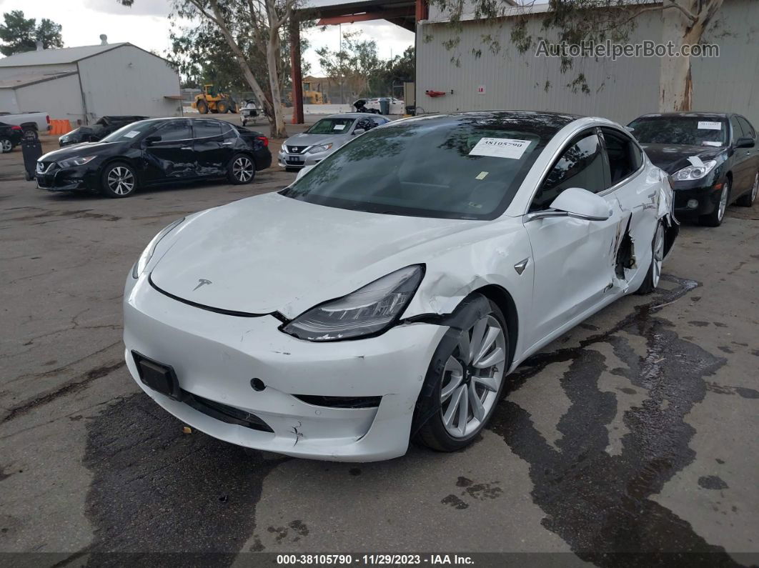 2019 Tesla Model 3 Standard Range/standard Range Plus/long Range/mid Range White vin: 5YJ3E1EA3KF317796