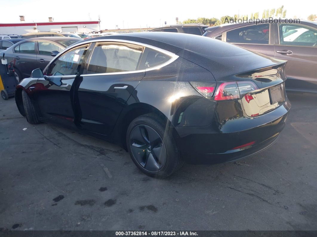 2019 Tesla Model 3 Range Black vin: 5YJ3E1EA3KF325090