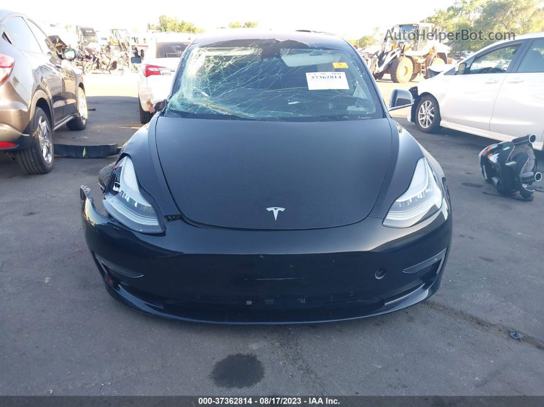 2019 Tesla Model 3 Range Black vin: 5YJ3E1EA3KF325090