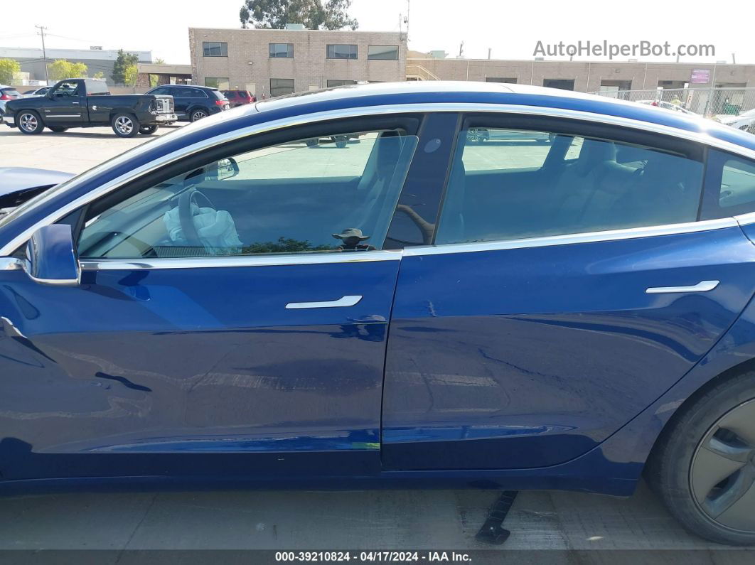 2019 Tesla Model 3 Long Range/mid Range/standard Range/standard Range Plus Dark Blue vin: 5YJ3E1EA3KF396760