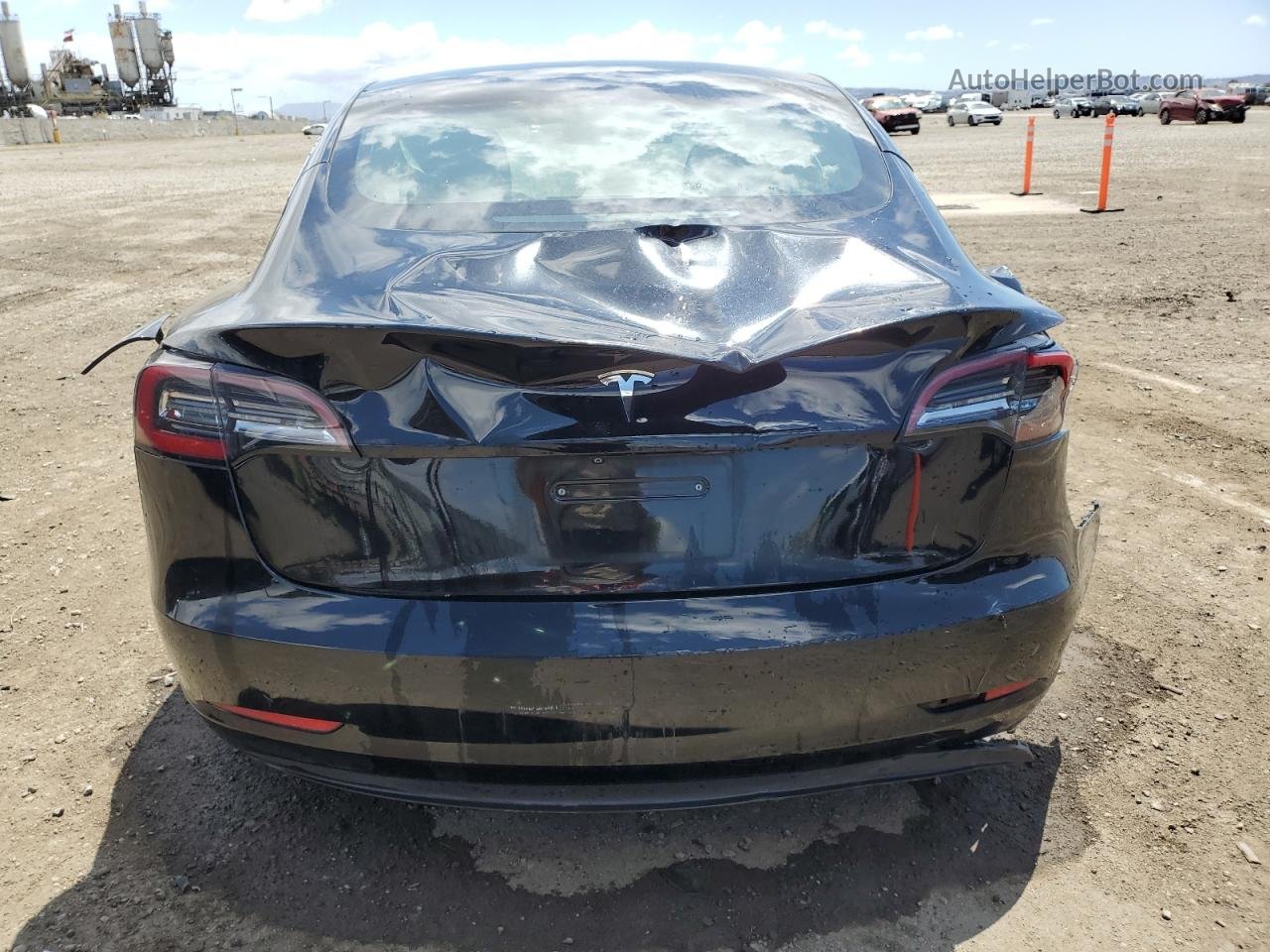 2019 Tesla Model 3  Black vin: 5YJ3E1EA3KF399108
