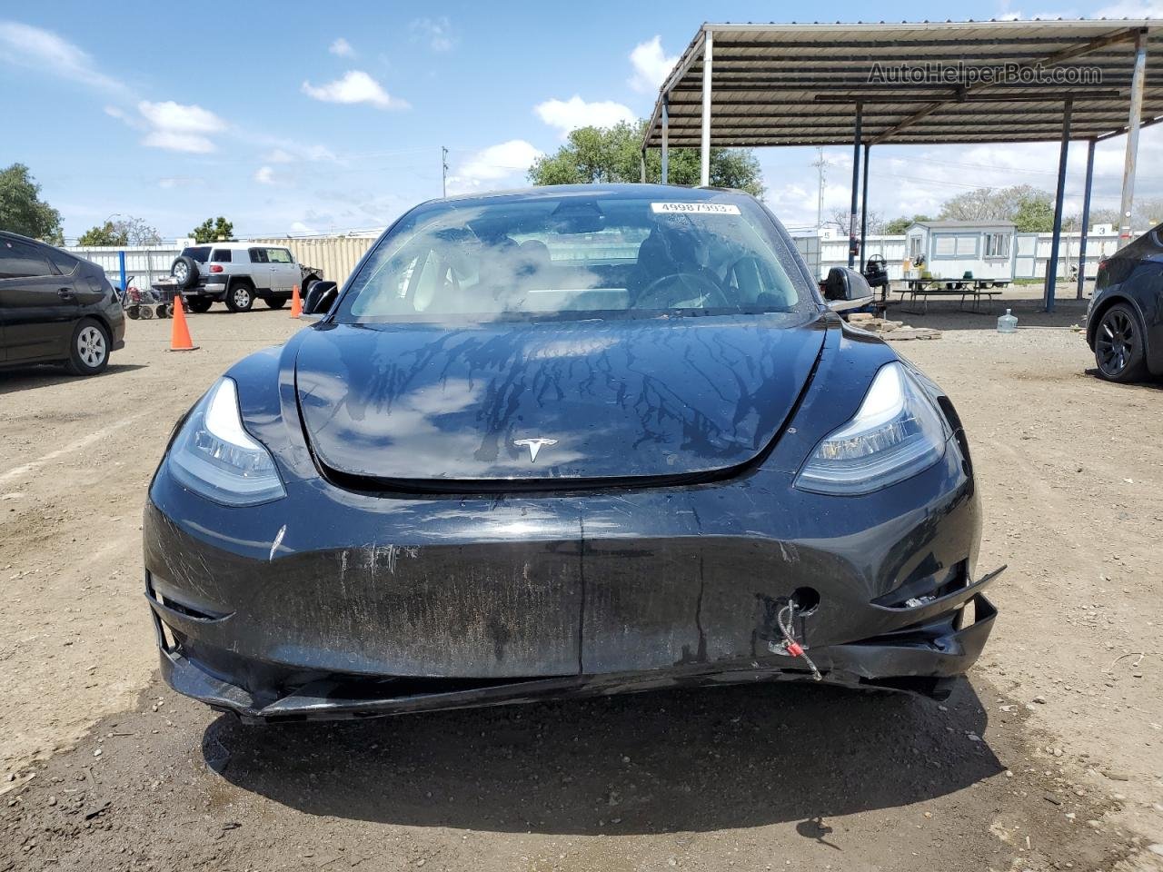 2019 Tesla Model 3  Black vin: 5YJ3E1EA3KF399108