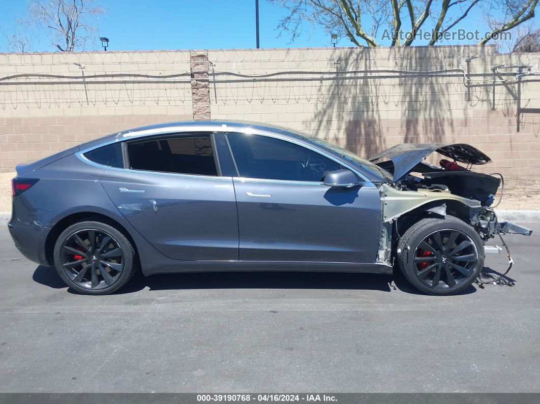 2019 Tesla Model 3 Long Range/mid Range/standard Range/standard Range Plus Gray vin: 5YJ3E1EA3KF401942