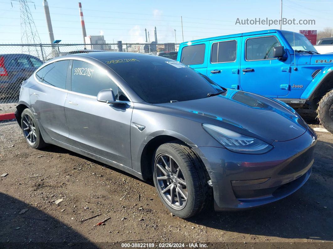 2019 Tesla Model 3 Long Range/mid Range/standard Range/standard Range Plus Gray vin: 5YJ3E1EA3KF411029