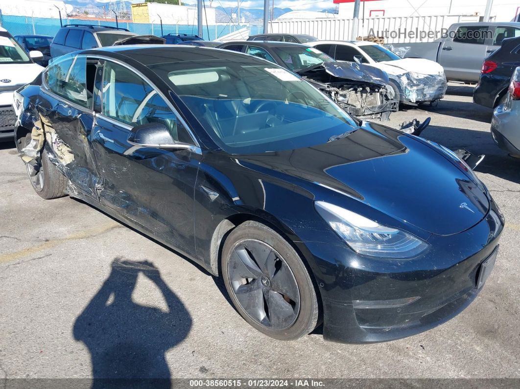 2019 Tesla Model 3 Long Range/mid Range/standard Range/standard Range Plus Black vin: 5YJ3E1EA3KF421057