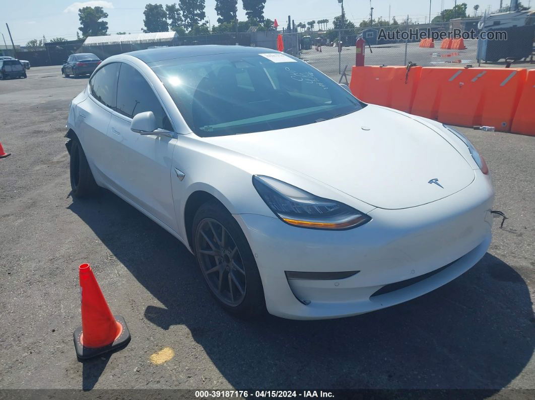 2019 Tesla Model 3   Белый vin: 5YJ3E1EA3KF427246