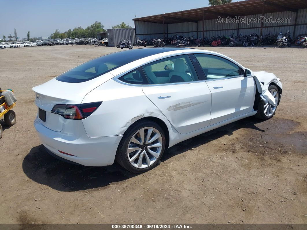 2019 Tesla Model 3 Long Range/mid Range/standard Range/standard Range Plus White vin: 5YJ3E1EA3KF429417