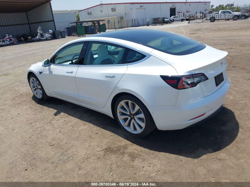 2019 Tesla Model 3 Long Range/mid Range/standard Range/standard Range Plus White vin: 5YJ3E1EA3KF429417