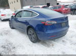 2020 Tesla Model 3 Standard Range Plus Rear-wheel Drive/standard Range Rear-wheel Drive Синий vin: 5YJ3E1EA3LF597317