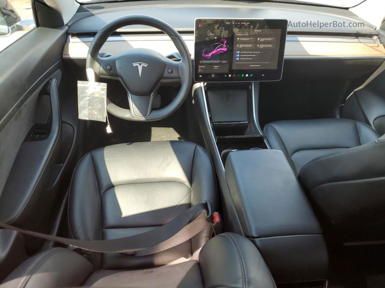 2020 Tesla Model 3  Black vin: 5YJ3E1EA3LF611295