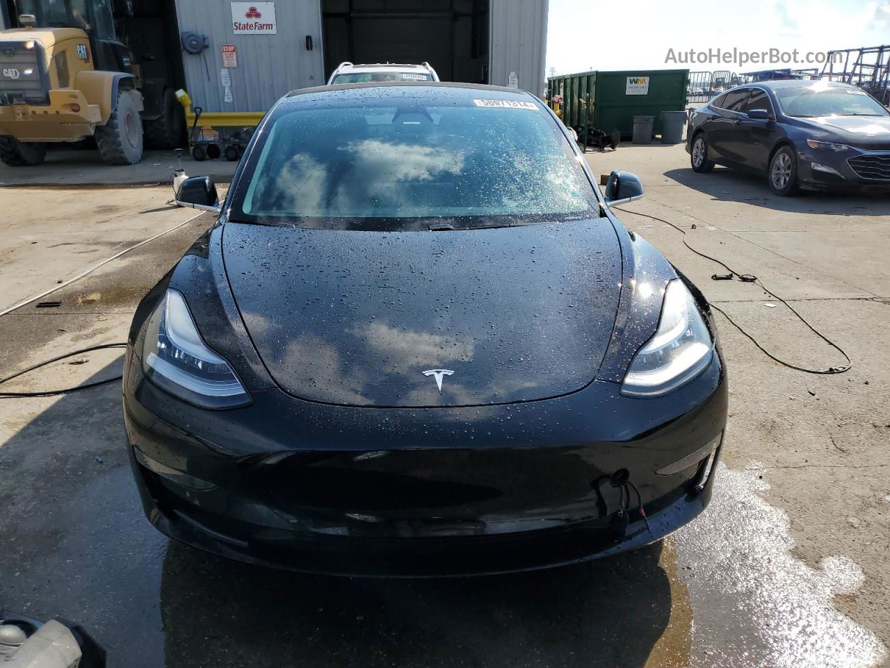 2020 Tesla Model 3  Black vin: 5YJ3E1EA3LF611295